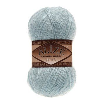 ANGORA GOLD SİMLİ 114 - мята 107 фото