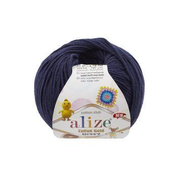 COTTON GOLD HOBBY NEW 58 - темно-синий 305 фото