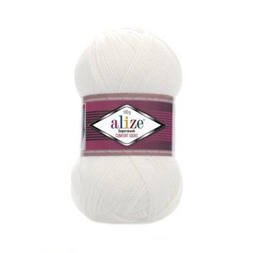 SUPERWASH COMFORT SOCKS 55 - білий SUPERWASHCOMFORT0012 фото