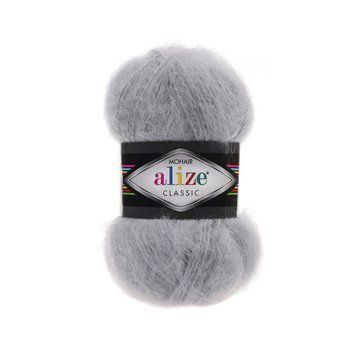 MOHAIR CLASSIC 21 - серый 241 фото