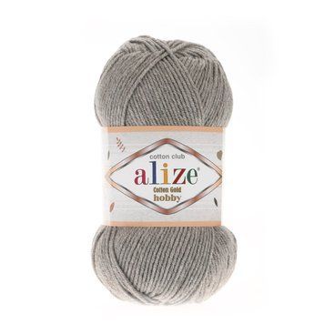 COTTON GOLD HOBBY 21 - серый меланж 271 фото