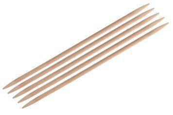 Спицы носочные 20 см Basix Birch Wood KnitPro, 35125, 9.00 мм 35125 фото