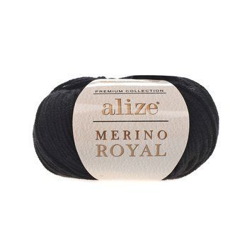 MERINO ROYAL 60 - чорний 263 фото