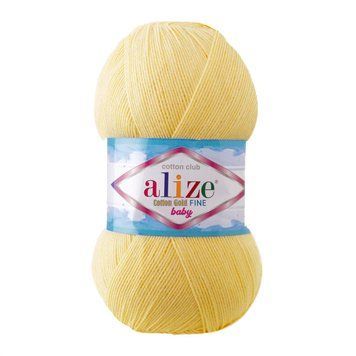 COTTON GOLD FINE BABY 187 - светлый-лимон 286 фото
