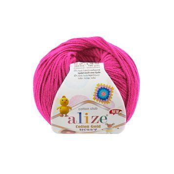 COTTON GOLD HOBBY NEW 149 - фуксия 305 фото