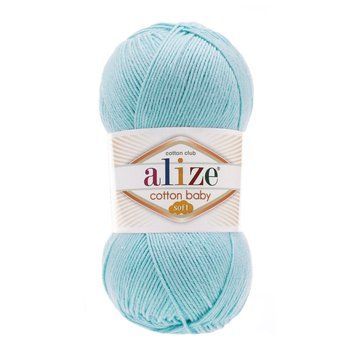 COTTON BABY SOFT 40 - голубой 261 фото