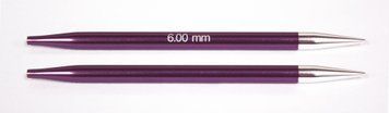 Спицы съемные Zing KnitPro, 47507, 6.00 мм 47507 фото