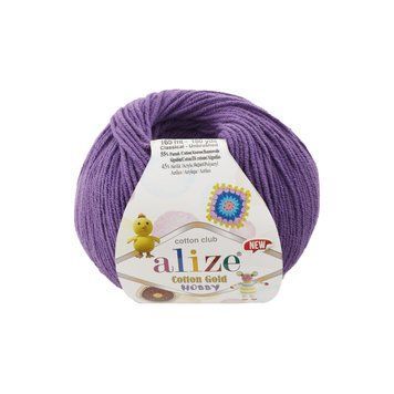 COTTON GOLD HOBBY NEW 44 - темно фиолетовый 305 фото