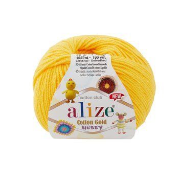 COTTON GOLD HOBBY NEW 216 - темно-желтый 305 фото