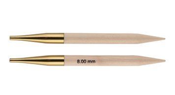 Спиці знімні Basix Birch Wood KnitPro, 35642, 8.00 мм 35642 фото