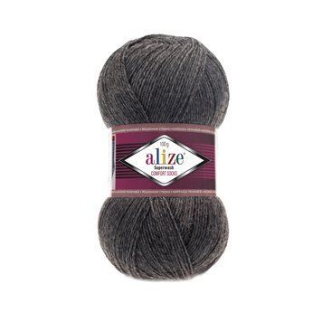 SUPERWASH COMFORT SOCKS 182 - темно-серый меланж 220 фото