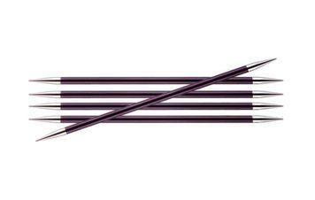 Спицы носочные 15 см Zing KnitPro, 47013, 6.00 мм 47013 фото