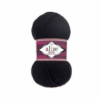 SUPERWASH COMFORT SOCKS 60 - черный 220 фото