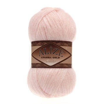 ANGORA GOLD SİMLİ 271 - жемчужно-розовый 107 фото