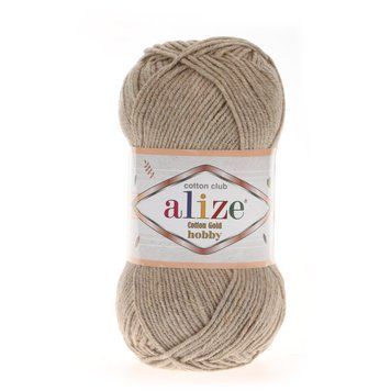 COTTON GOLD HOBBY 152 - бежевый меланж 271 фото
