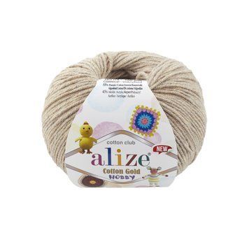 COTTON GOLD HOBBY NEW 152 - бежевый меланж 305 фото